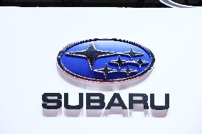Subaru signage and logo